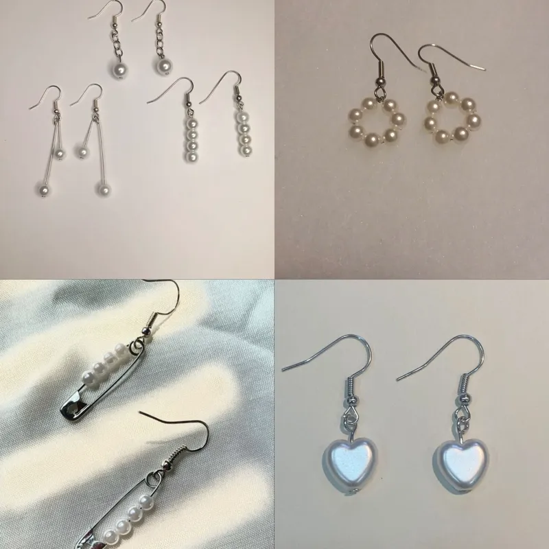 Aretes de Perlas sencillos