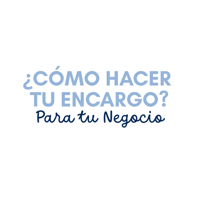 ¿Cómo hacer tu pedido? Info2