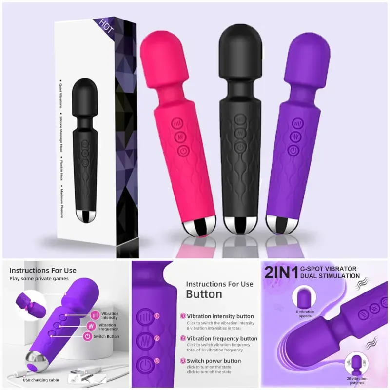 Micrófonos vibrador de 20 modos