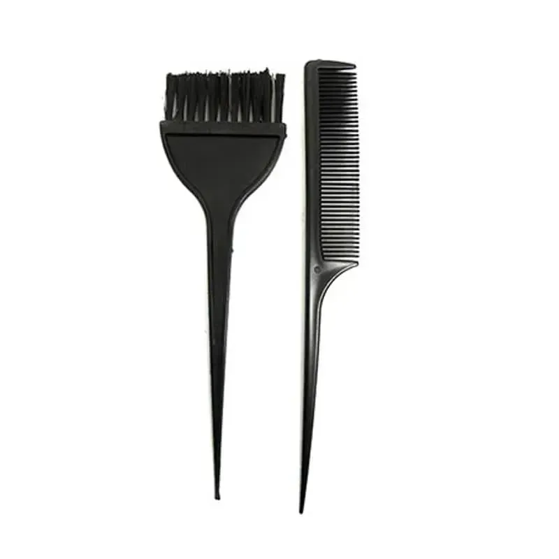 Juego de peine y brocha