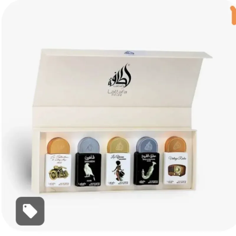 GIFT SET COLLECTION 5 PCS 20 ML BY LATTAFA