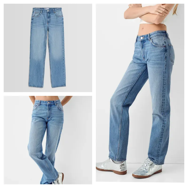 Jeans Bershka straight