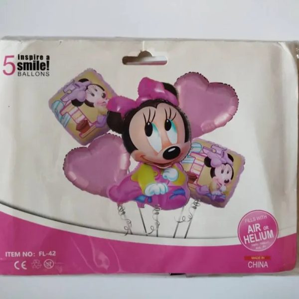 Set de globos de 5 piezas temáticos y de fiesta
