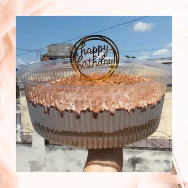 Cake 3 leches 30 cm en domo