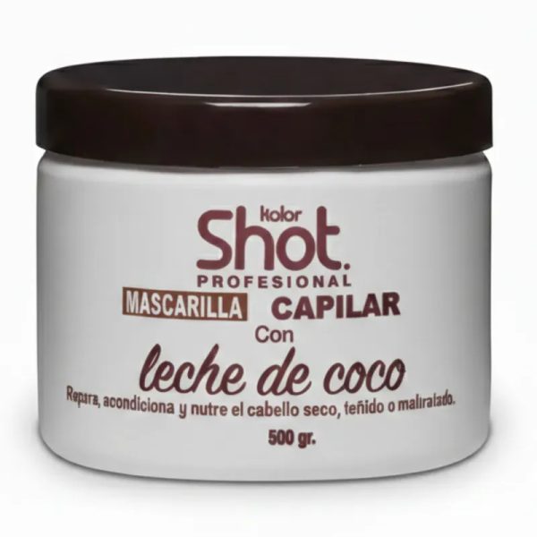 Mascarilla Capilar Leche de Coco KOLOR SHOT