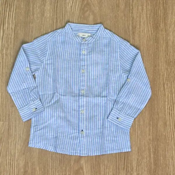 Camisa de Rayas azules y blancas