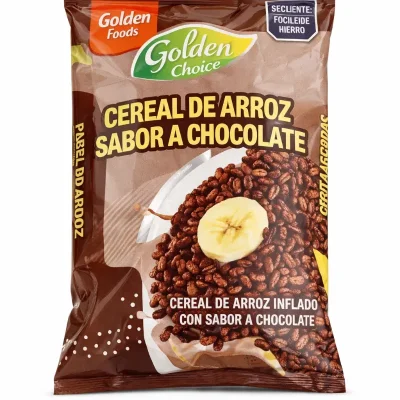 Cereal de arroz  sabor chocolate