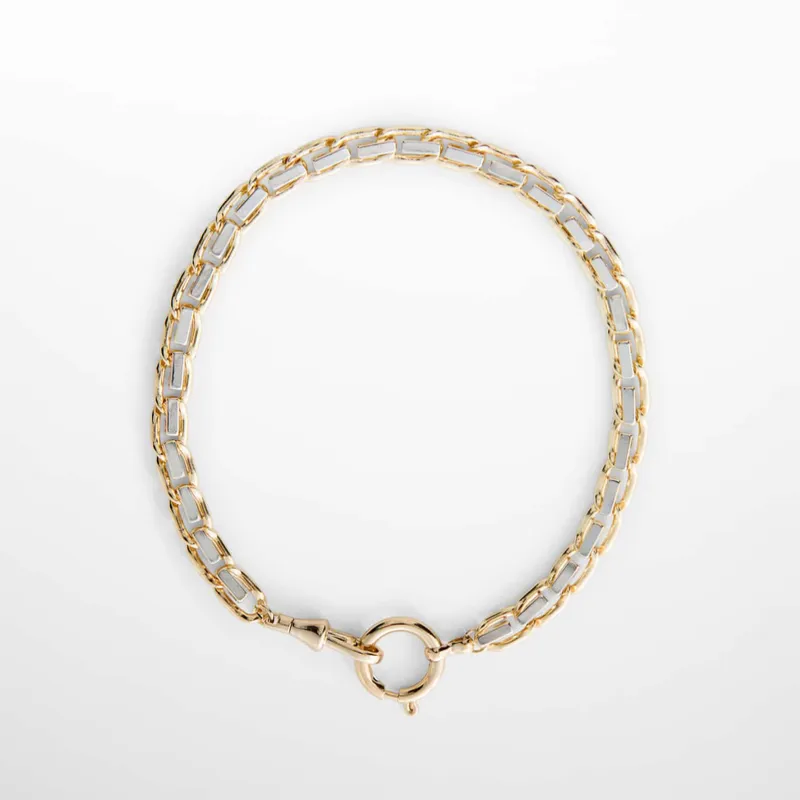 Collar Eslabones Combinados