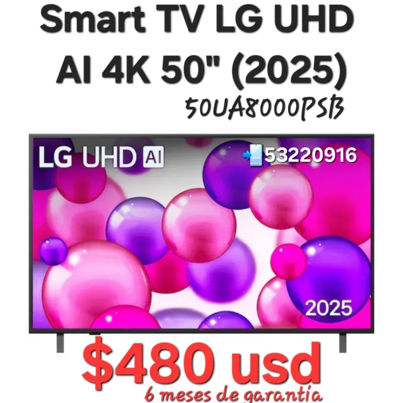 Smart TV LG 50 pulgadas