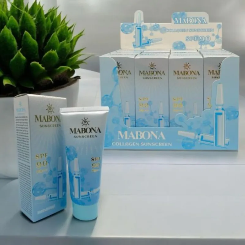 Protector Solar Facial Mabona Collagen Sunscreen SPF 90