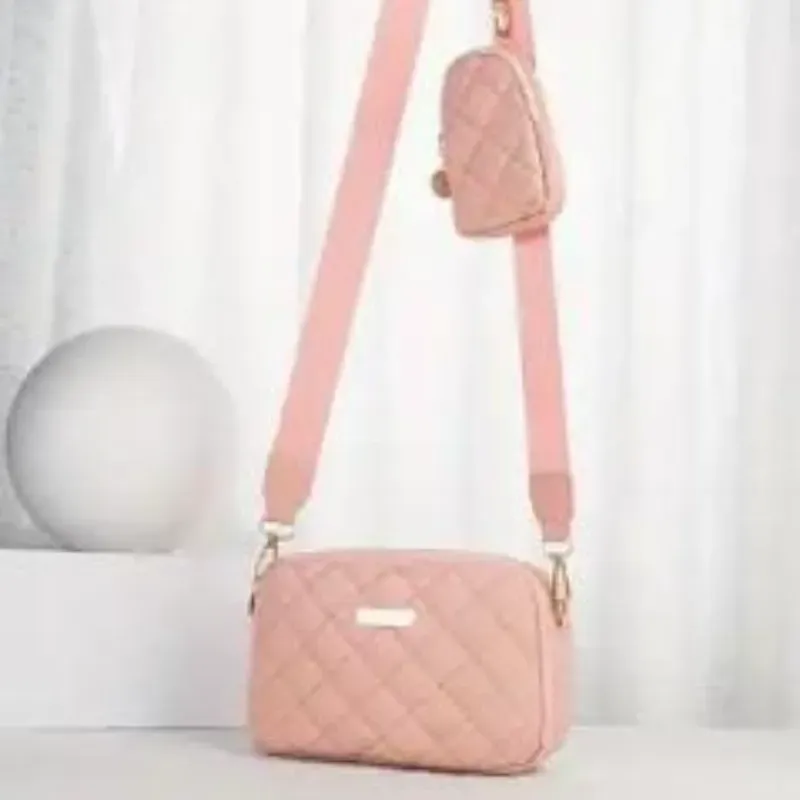 Cartera doble rosada (ID 52)