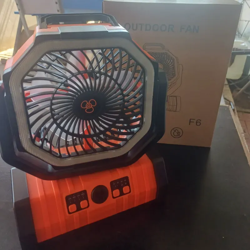 Ventilador recargable