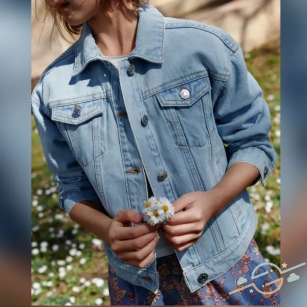 Chaqueta azul MANGO
