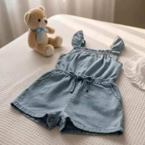 Monoshort de mezclilla