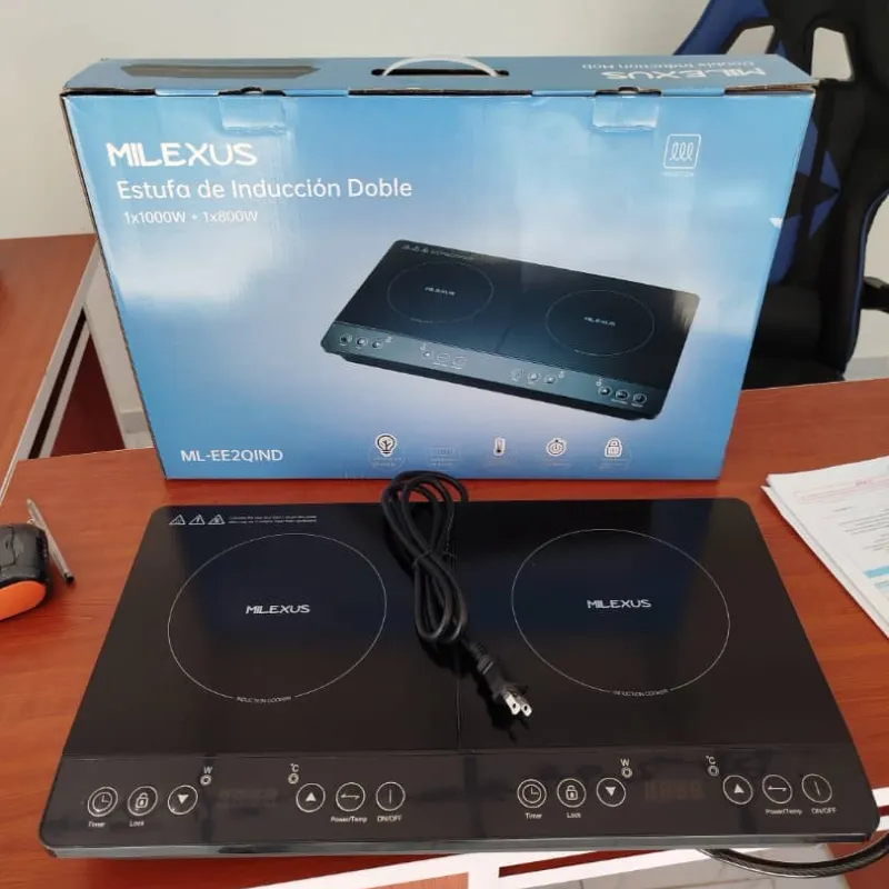 Hornilla de inducción doble