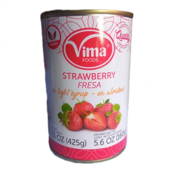 Fresas en almíbar vima 425g
