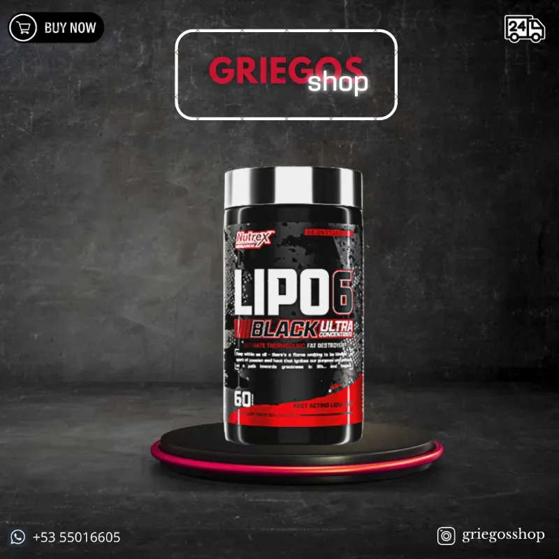 Lipo 6 Black Ultra | "Nutrex" | 60caps