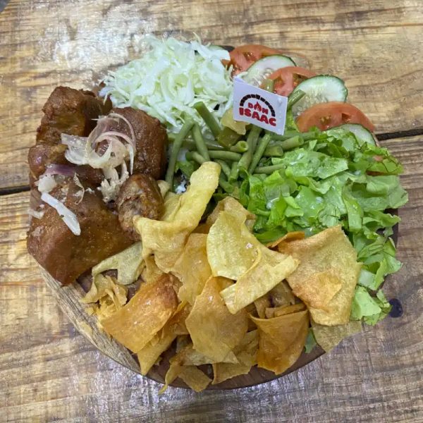 Masa de cerdo frita