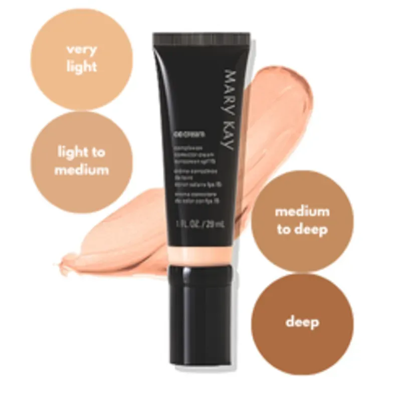 CC Cream Crema Correctora de Color con FPS 15 Mary Kay® 29 ml