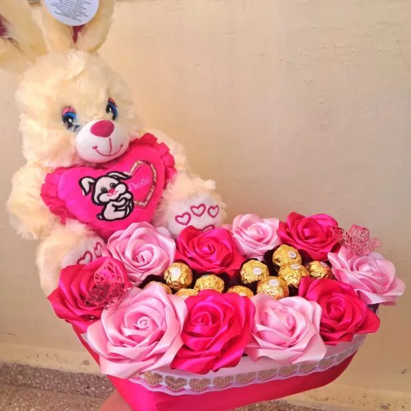 Corazon rosa