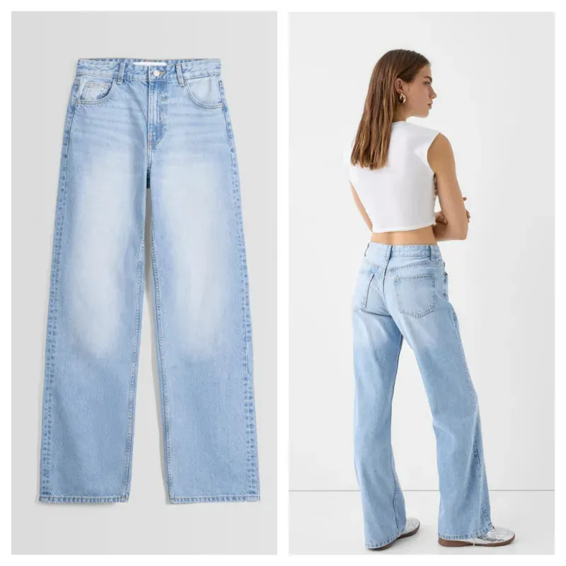 Jean Bershka wide leg