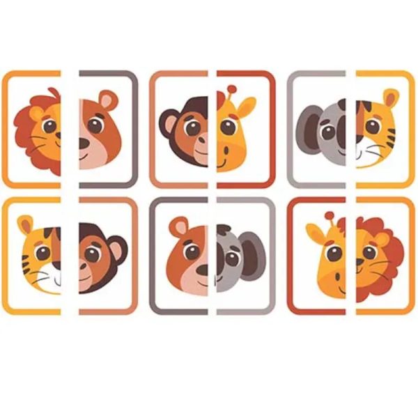 Rompecabeza animales en pvc
