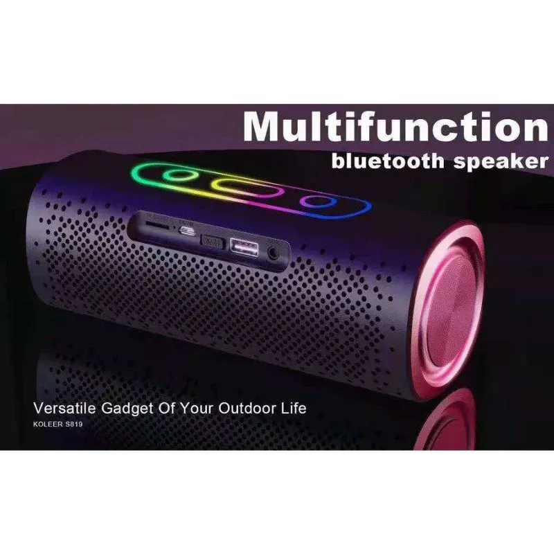 Altavoz Bluetooth Portátil KOLEER S819 $80 usd