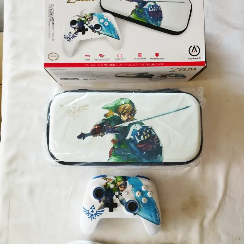 2 in 1 Combo de estuche protector y Mando Pro para Nintendo Switch