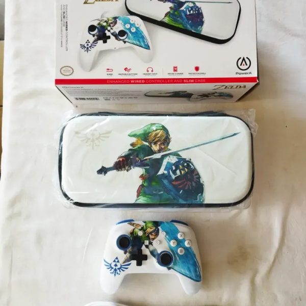 2 in 1 Combo de estuche protector y Mando Pro para Nintendo Switch