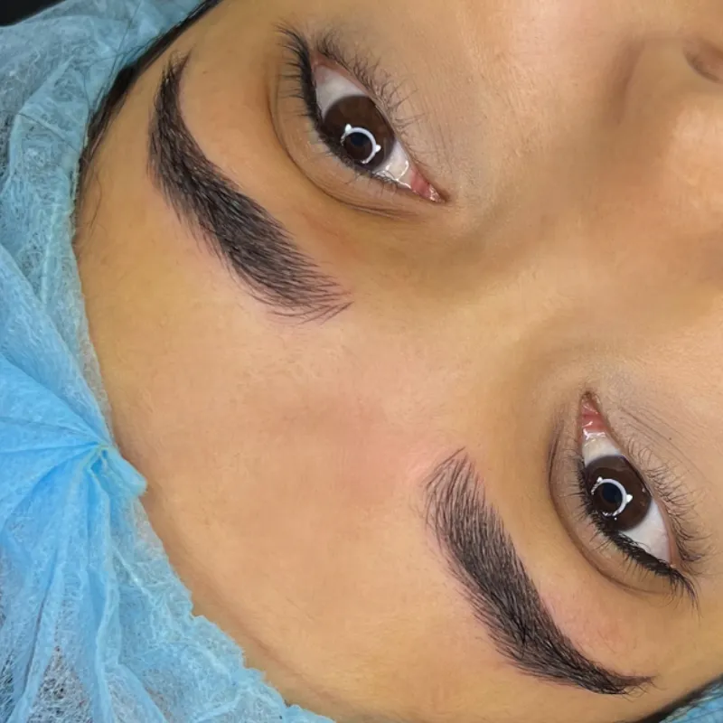 Perfeccionamiento (retoque) del mes de micropigmentación de cejas