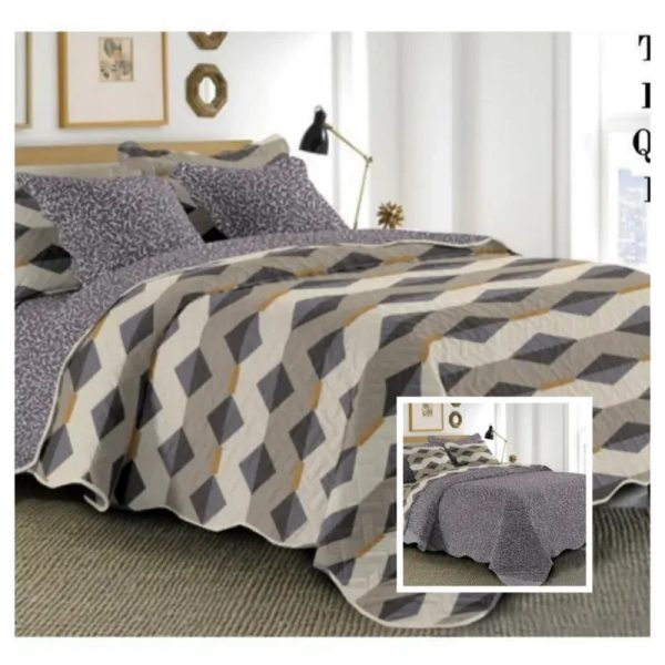 Juegos de sobrecamas queen reversibles Majestic Imperial (5 piezas)