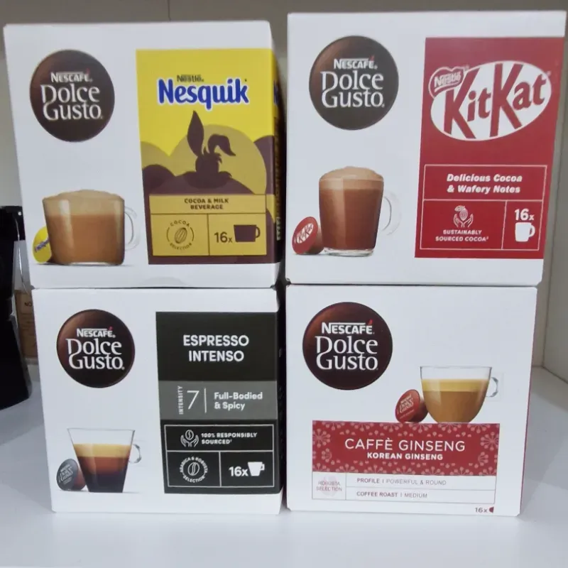 Capsule Nestle Dolce Gusto Diferente sapore