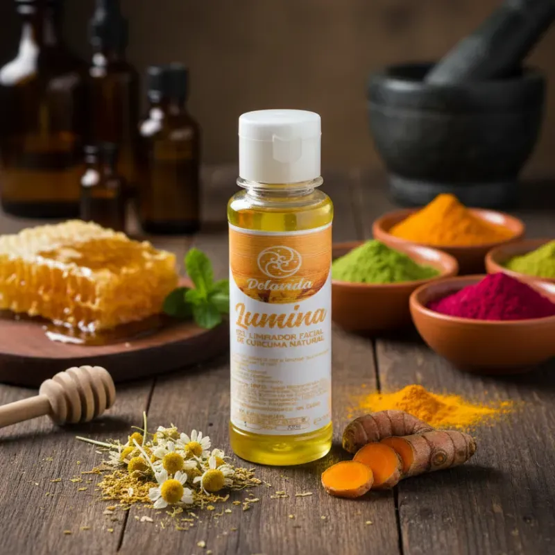 Gel Limpiador Facial Cúrcuma 120ml