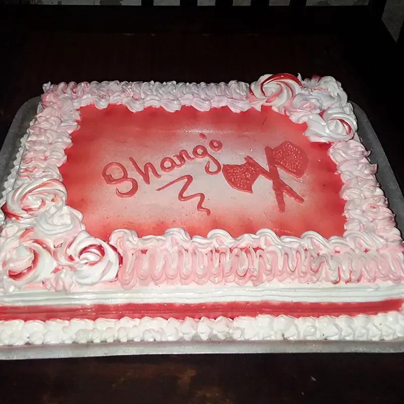 Kake para fiesta de religión