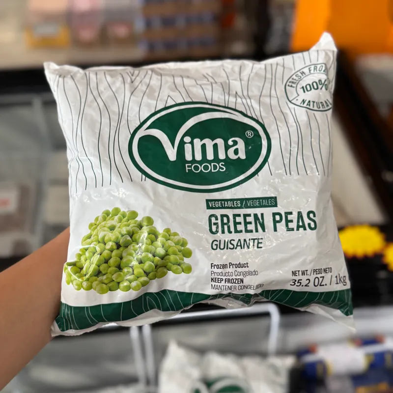 Guisantes congelados