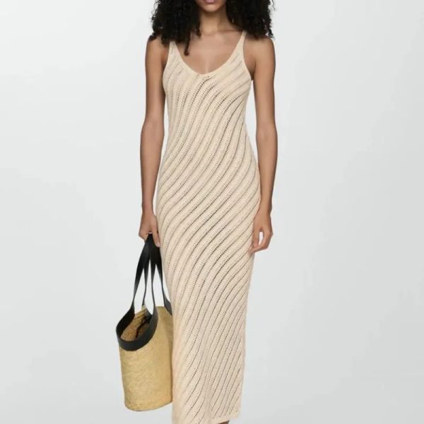 Vestido de playa croché