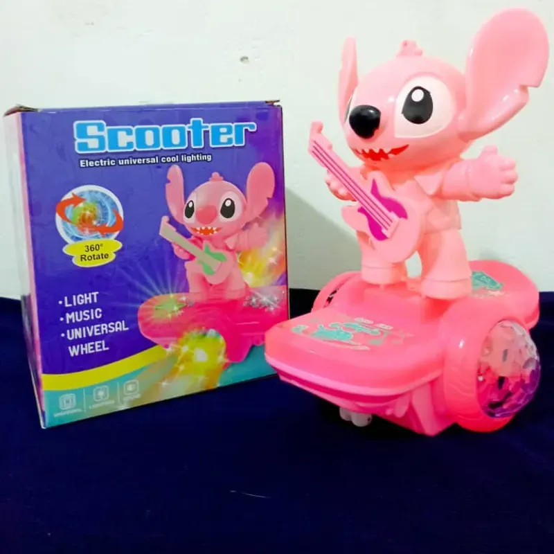  ANGEL SOBRE PATINETA DE LUCES