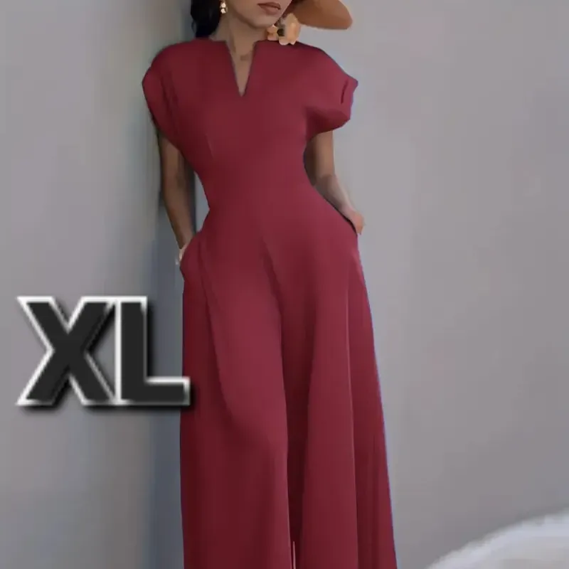 Traje Elegante de Cuello V