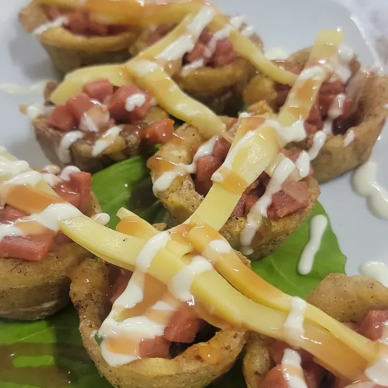 Tachinos R/ de Jamón y Queso.