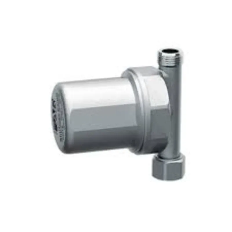 Amortiguador de golpe de ariete para fregaderos.