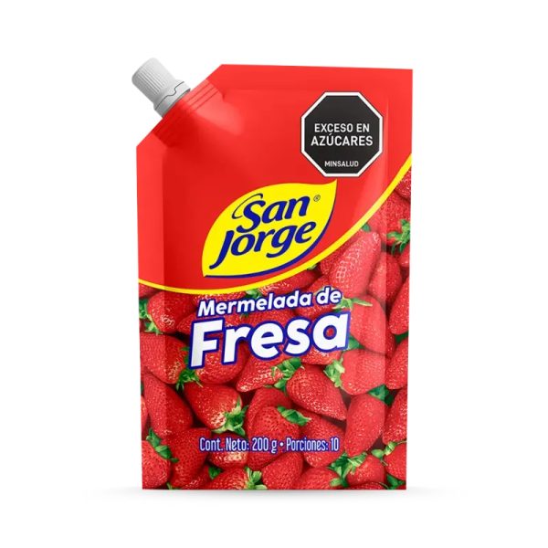 Mermelada de fresa San Jorge 400g