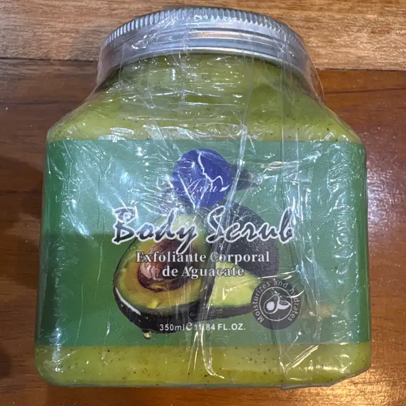 EXFOLIANTE CORPORAL DE AGUACATE