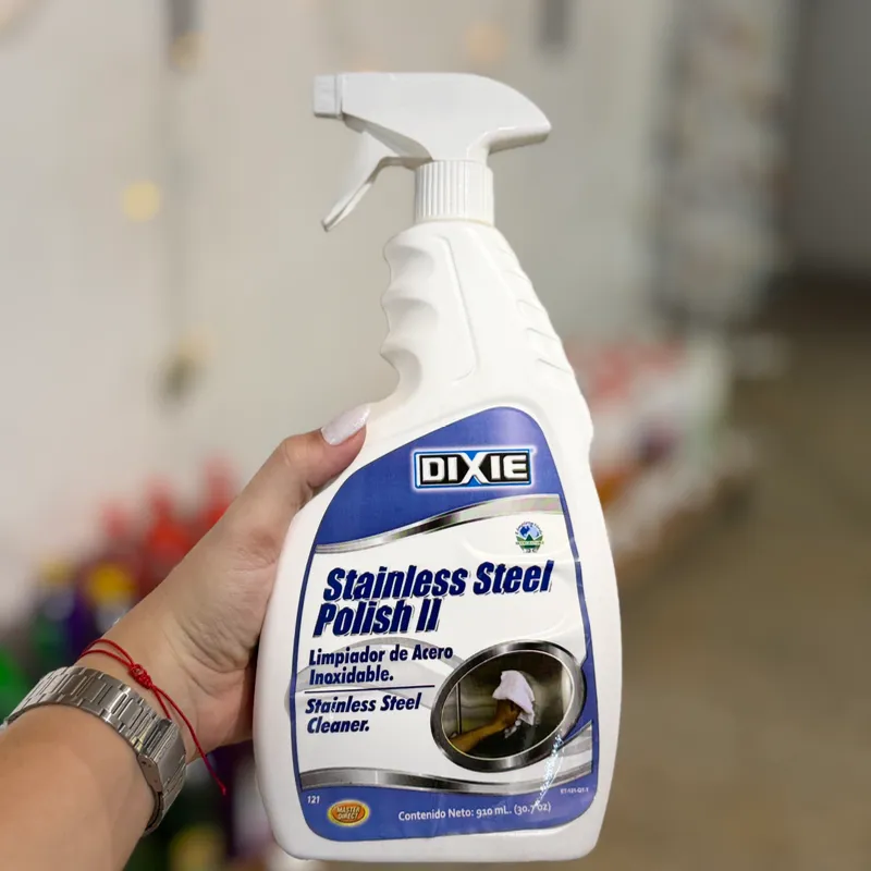 Limpiador de acero inoxidable
