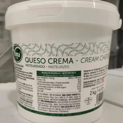 Queso crema 2kg