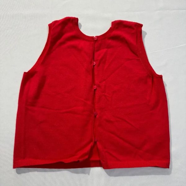Chaleco de Punto Rojo