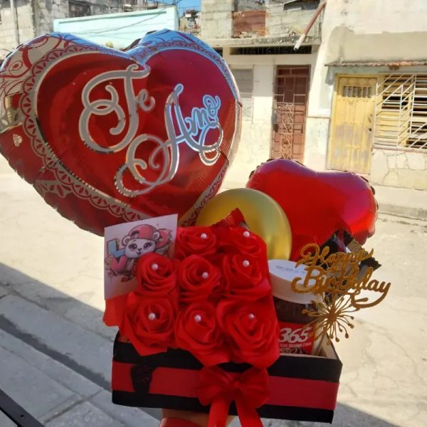 Caja rellena personalizada