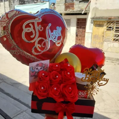 Caja rellena personalizada