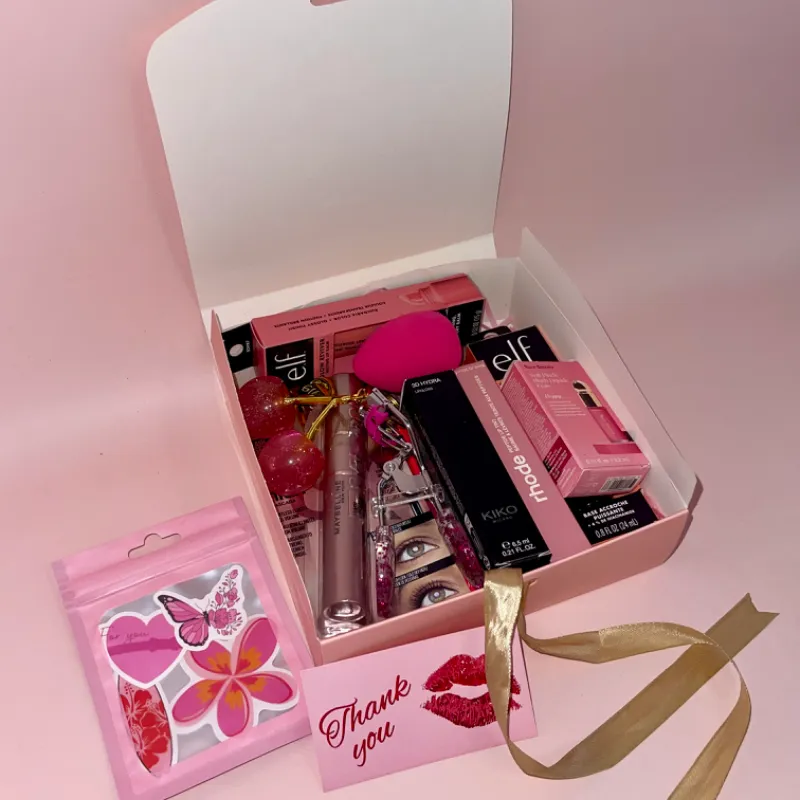 Cajita Grande de regalo con adornos