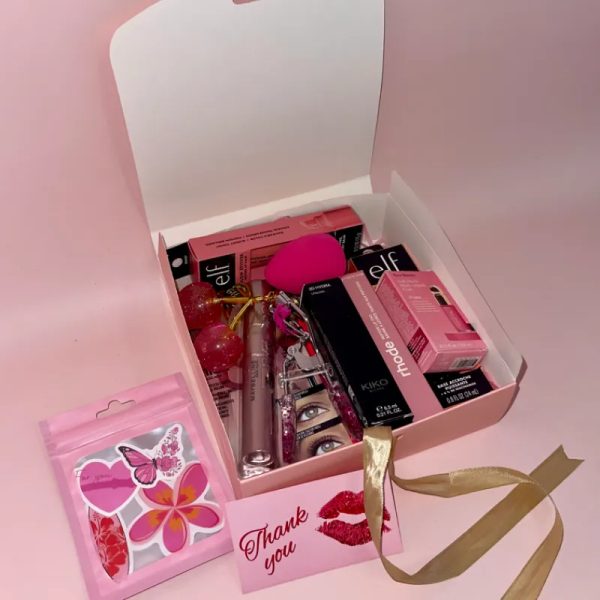 Cajita Grande de regalo con adornos