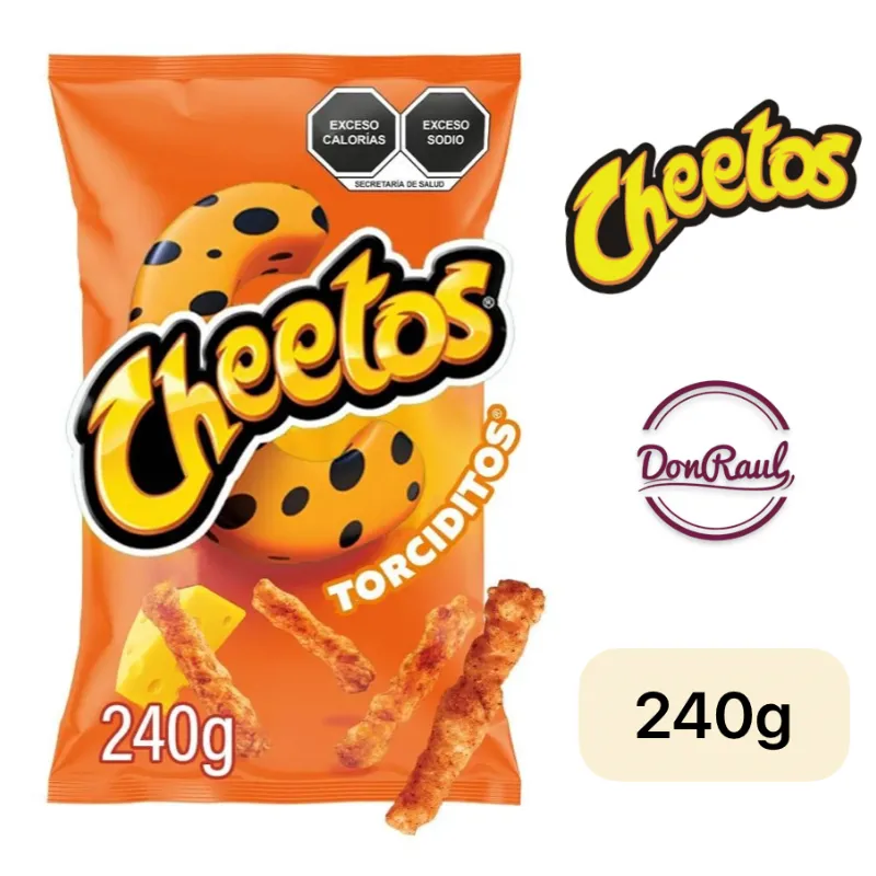 Cheetos Torciditos Queso con Chile 240g